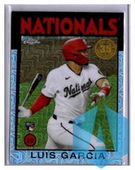 2021 Topps #86BC-92 Luis Garcia Mojo 1986 Chrome Silver Rookie RC